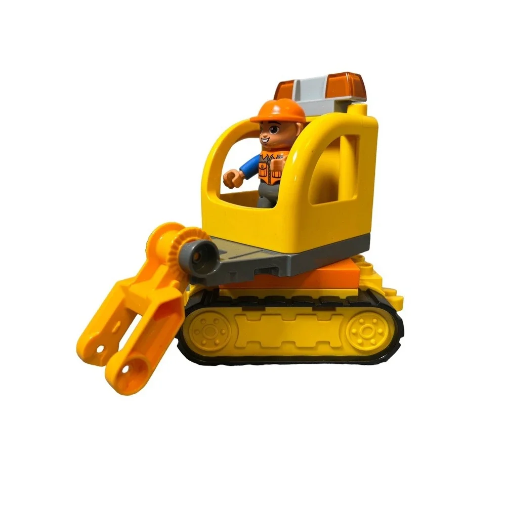 Lego Duplo 10812 Truck & Tracked Excavator with Figures -  Incomplete